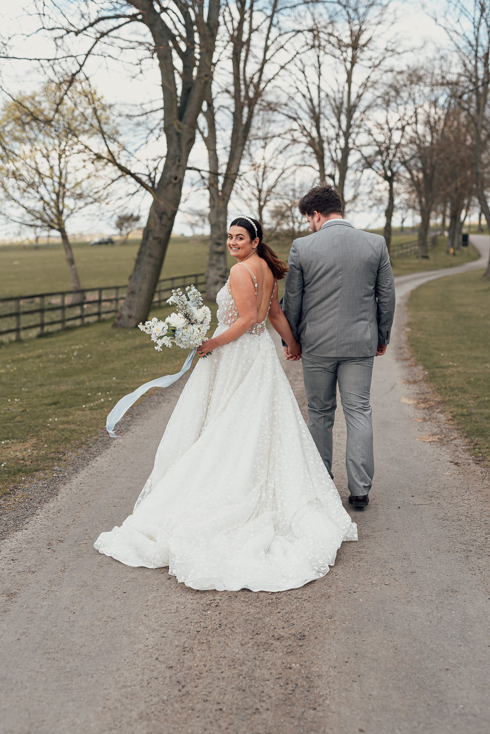 Blue Spring Wedding Clare Smith Photography