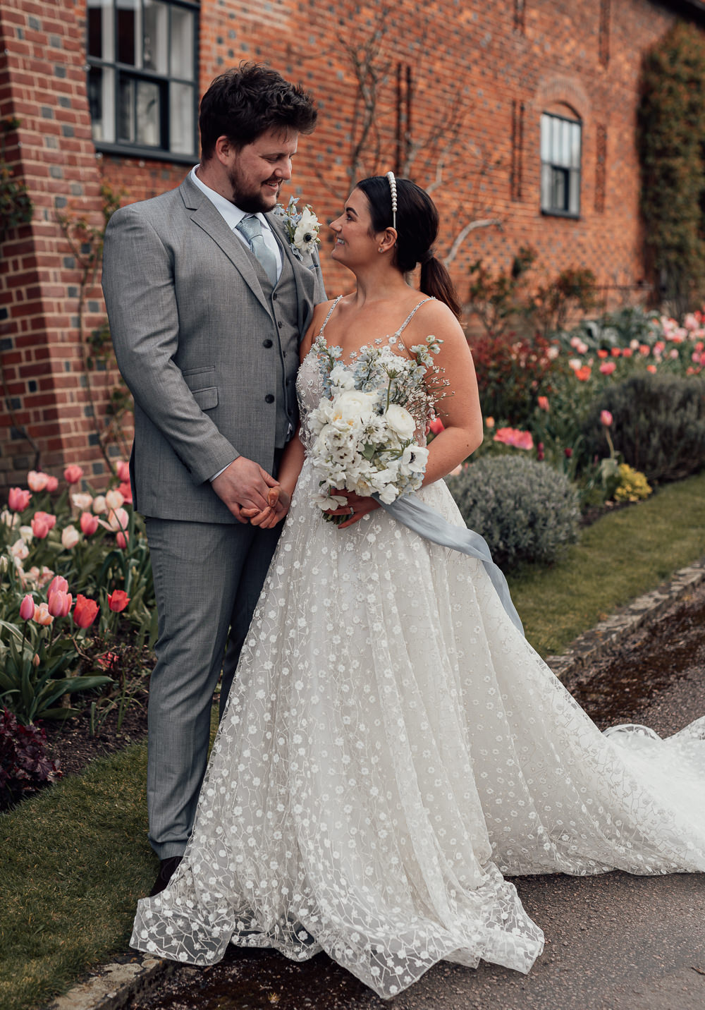 Blue Spring Wedding Clare Smith Photography