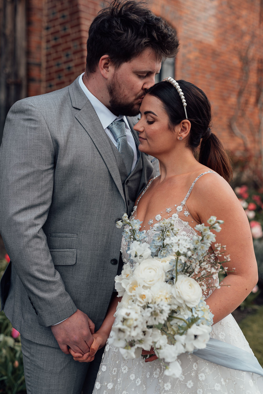 Blue Spring Wedding Clare Smith Photography
