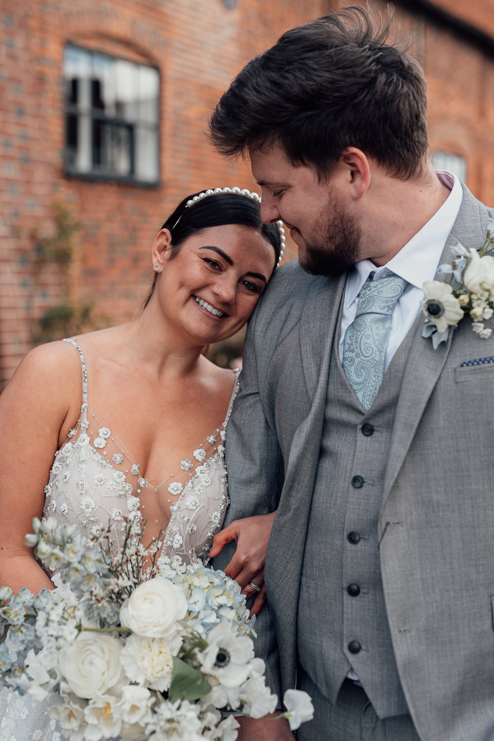 Blue Spring Wedding Clare Smith Photography