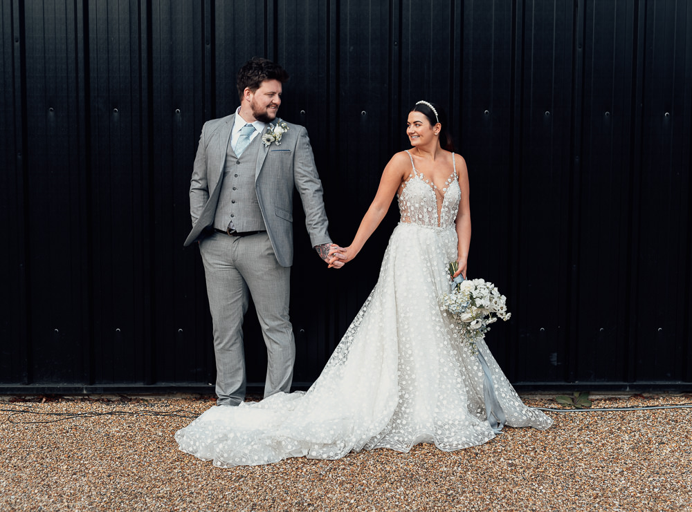 Blue Spring Wedding Clare Smith Photography