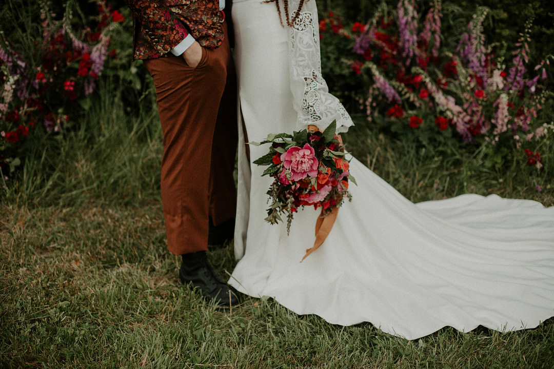 Colourful Farm Wedding McKenna Rhyne Photography