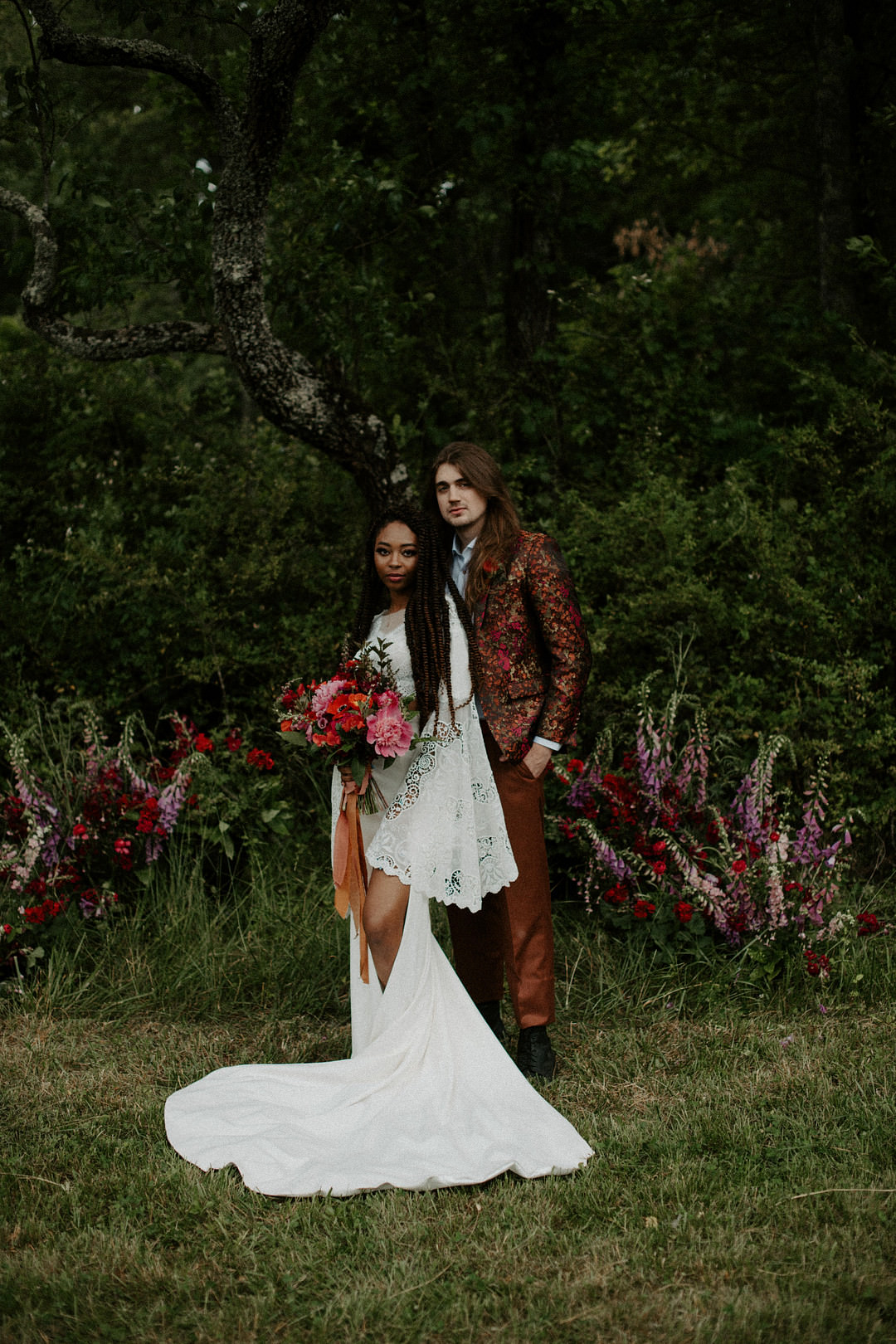 Colourful Farm Wedding McKenna Rhyne Photography