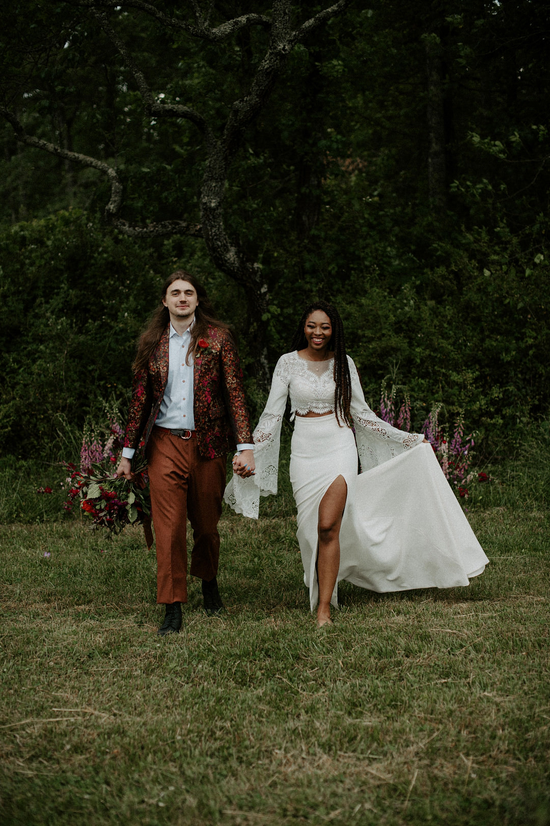Colourful Farm Wedding McKenna Rhyne Photography