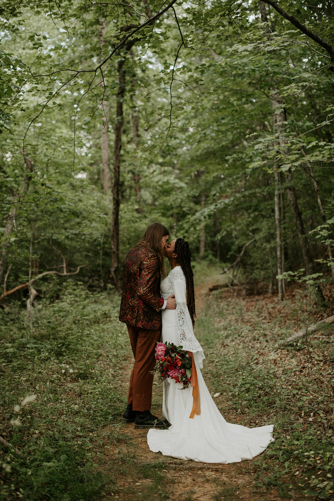 Colourful Farm Wedding McKenna Rhyne Photography