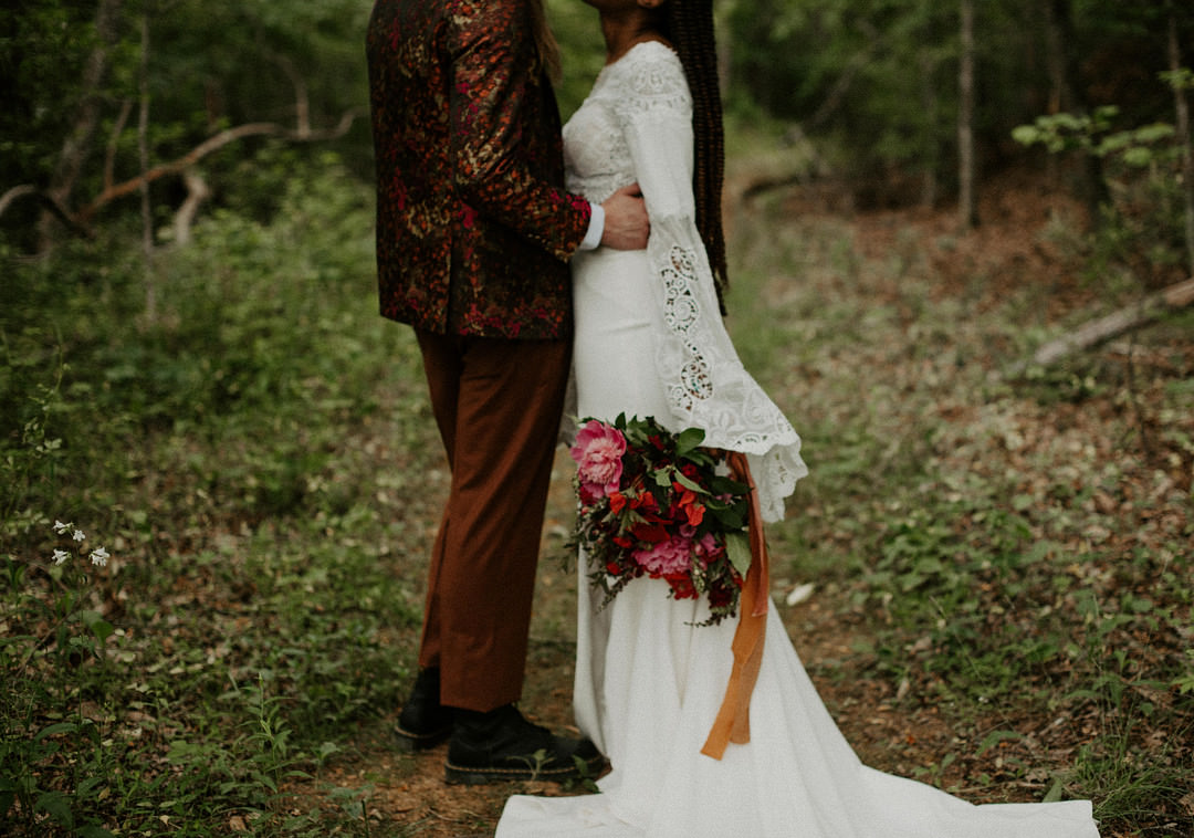 Colourful Farm Wedding McKenna Rhyne Photography
