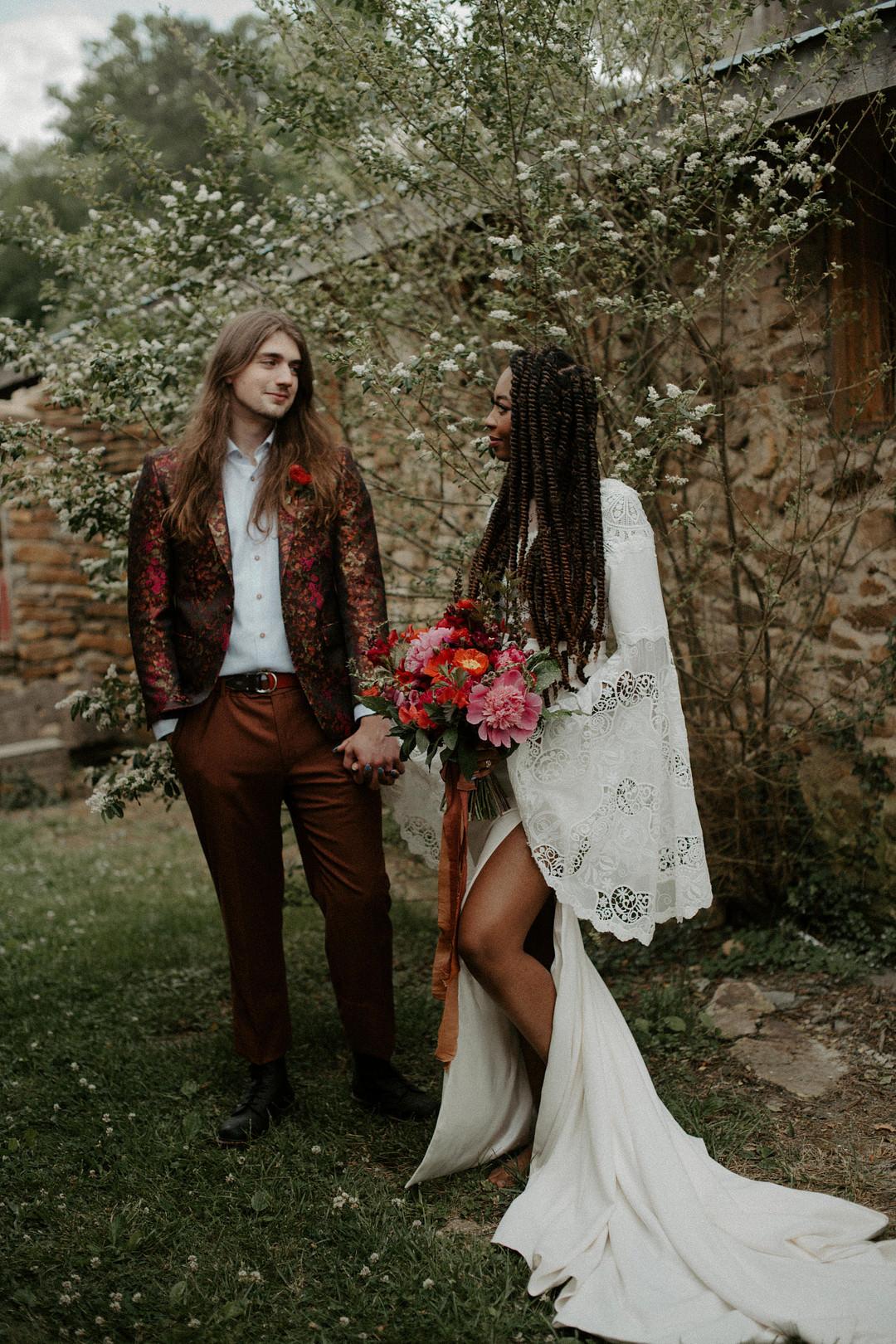 Colourful Farm Wedding McKenna Rhyne Photography