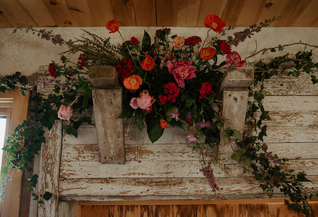 Colourful Farm Wedding McKenna Rhyne Photography