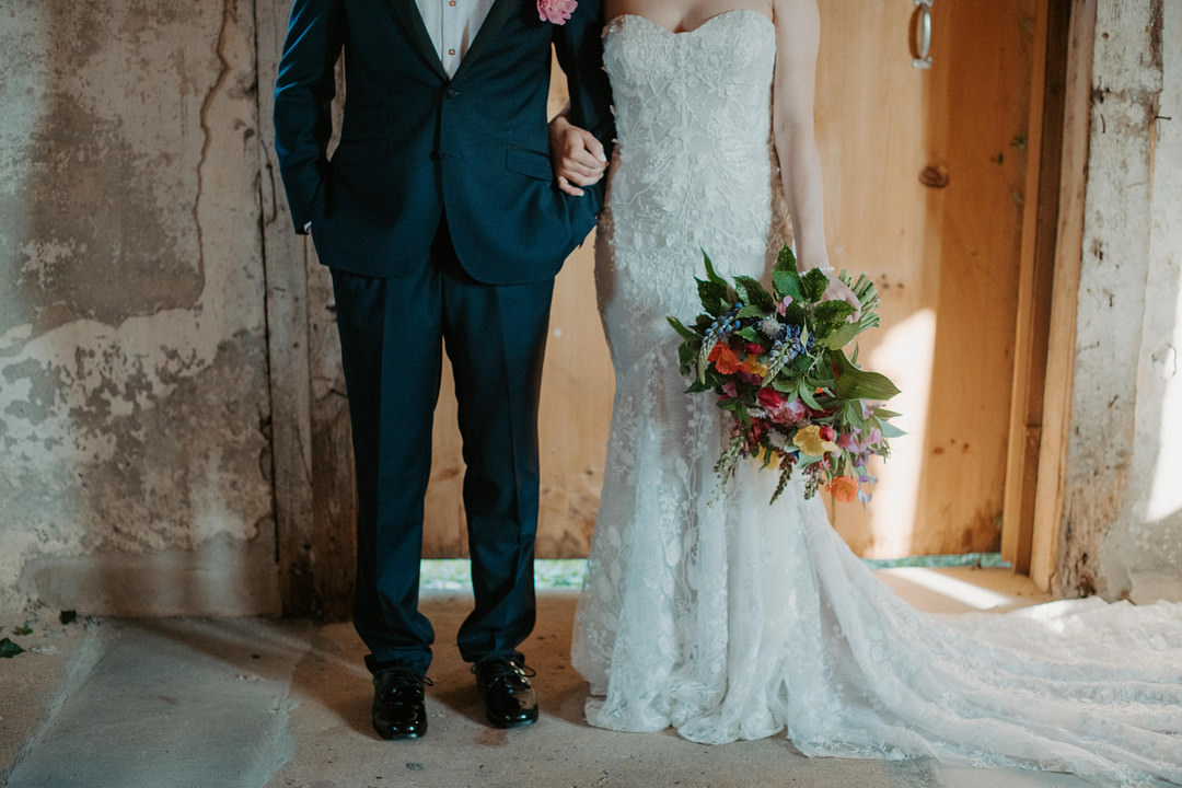 Colourful Farm Wedding McKenna Rhyne Photography