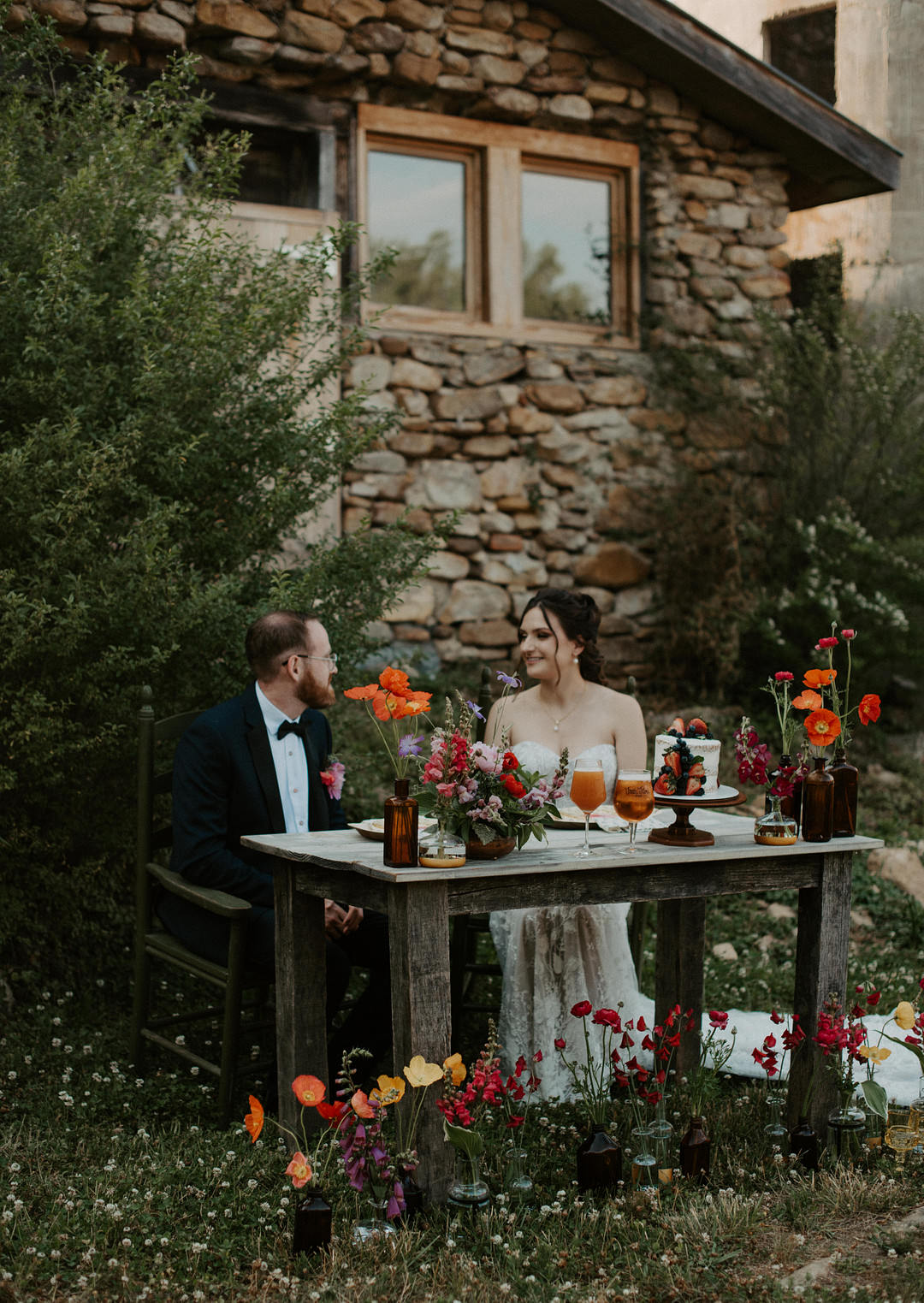 Colourful Farm Wedding McKenna Rhyne Photography