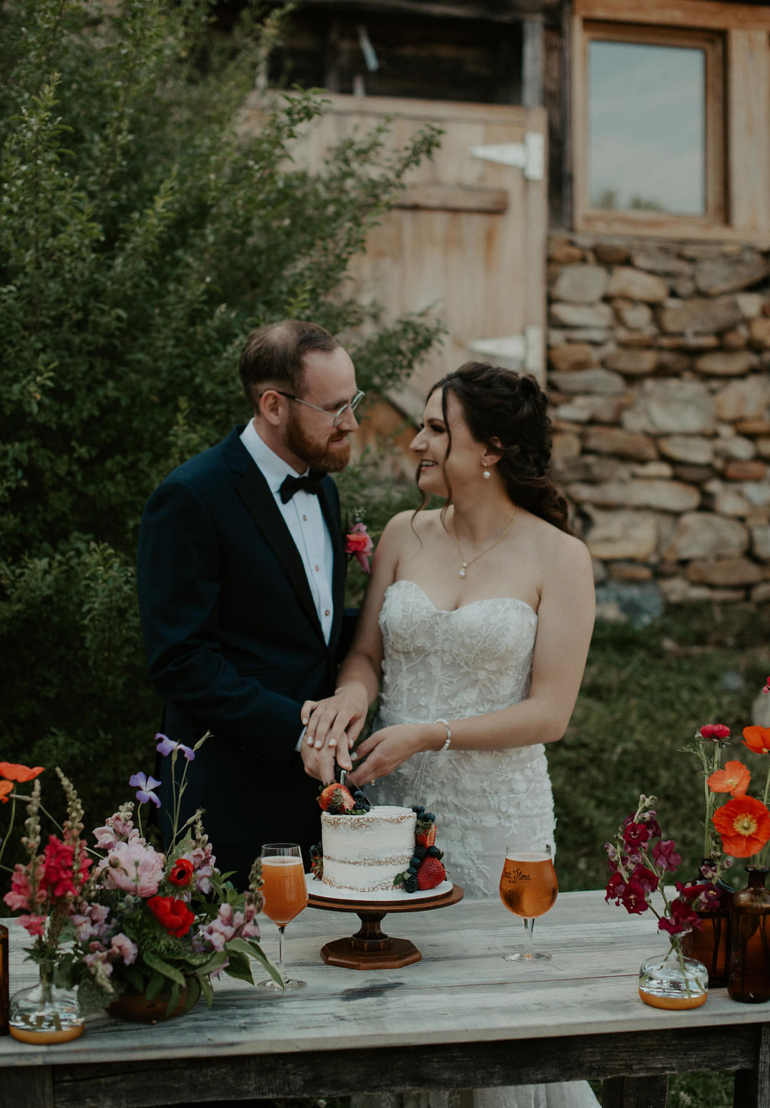 Colourful Farm Wedding McKenna Rhyne Photography