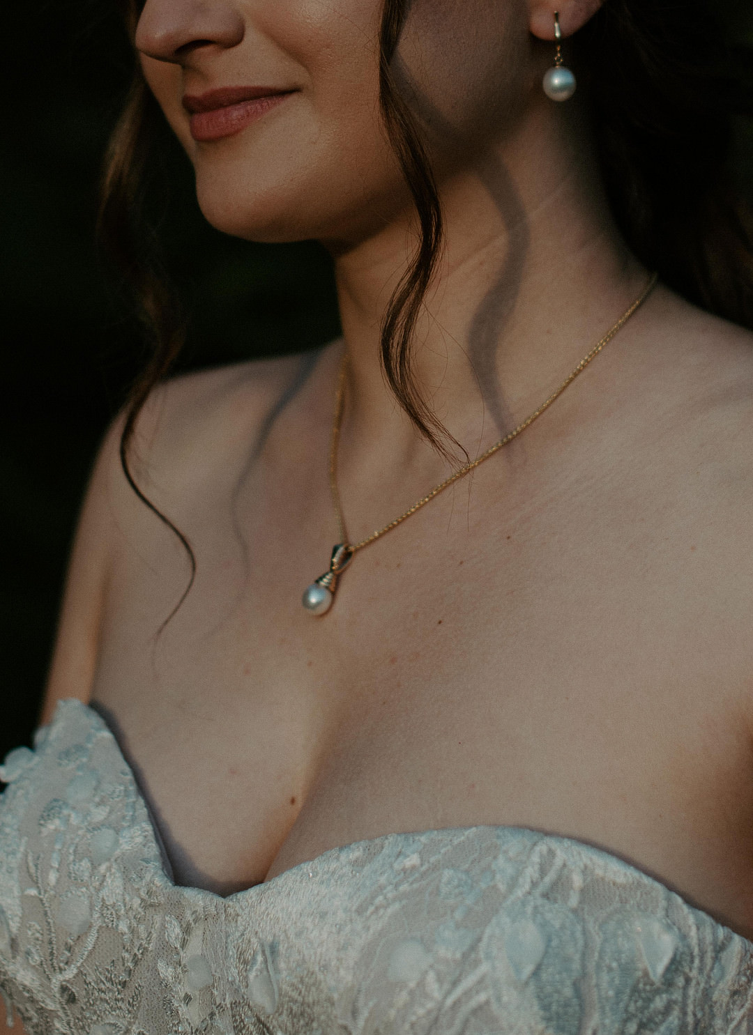 Bride Bridal Jewellery Colourful Farm Wedding McKenna Rhyne Photography