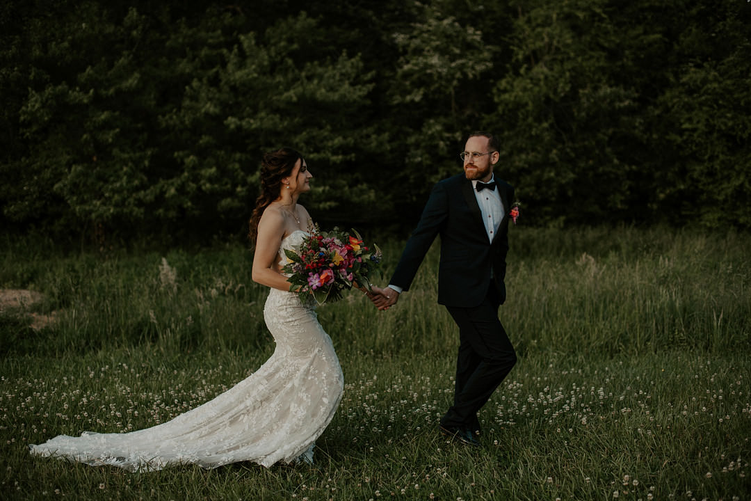 Colourful Farm Wedding McKenna Rhyne Photography