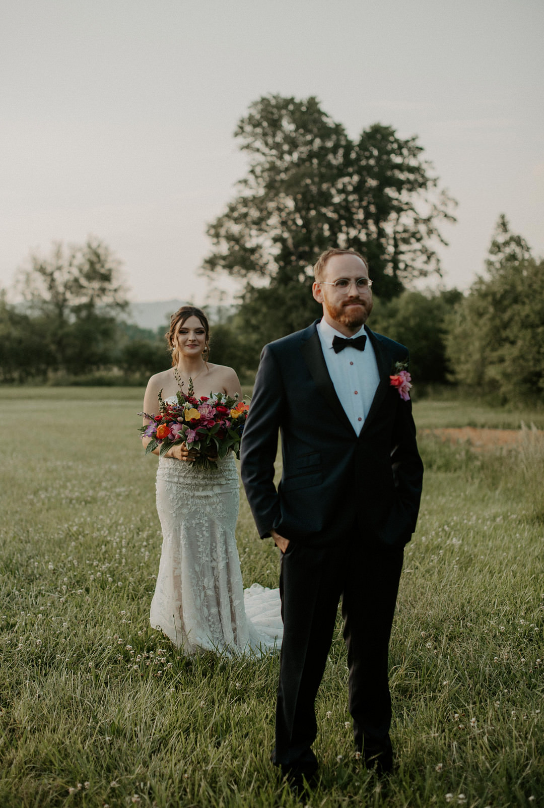 Colourful Farm Wedding McKenna Rhyne Photography
