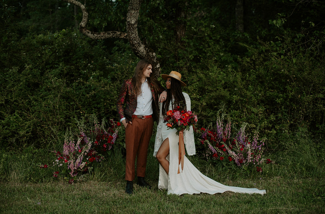 Colourful Farm Wedding McKenna Rhyne Photography