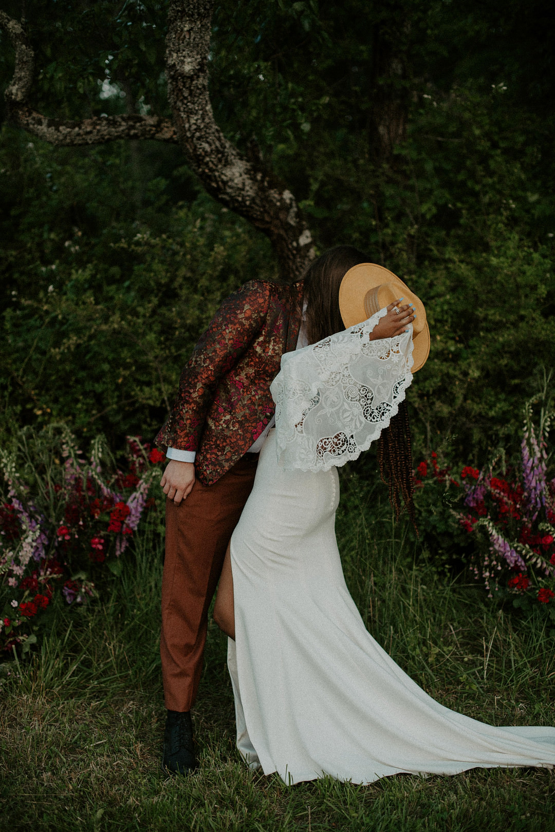 Colourful Farm Wedding McKenna Rhyne Photography