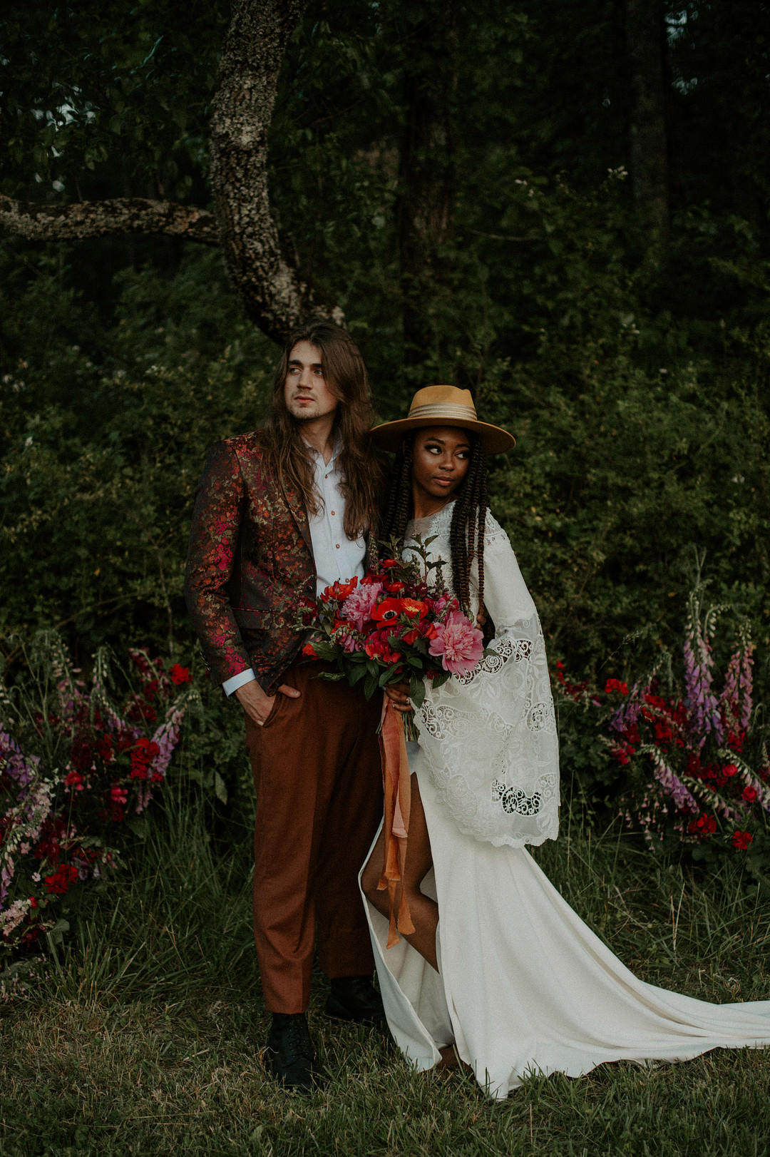Colourful Farm Wedding McKenna Rhyne Photography