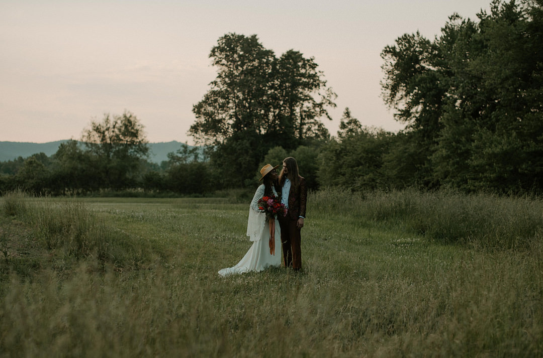 Colourful Farm Wedding McKenna Rhyne Photography