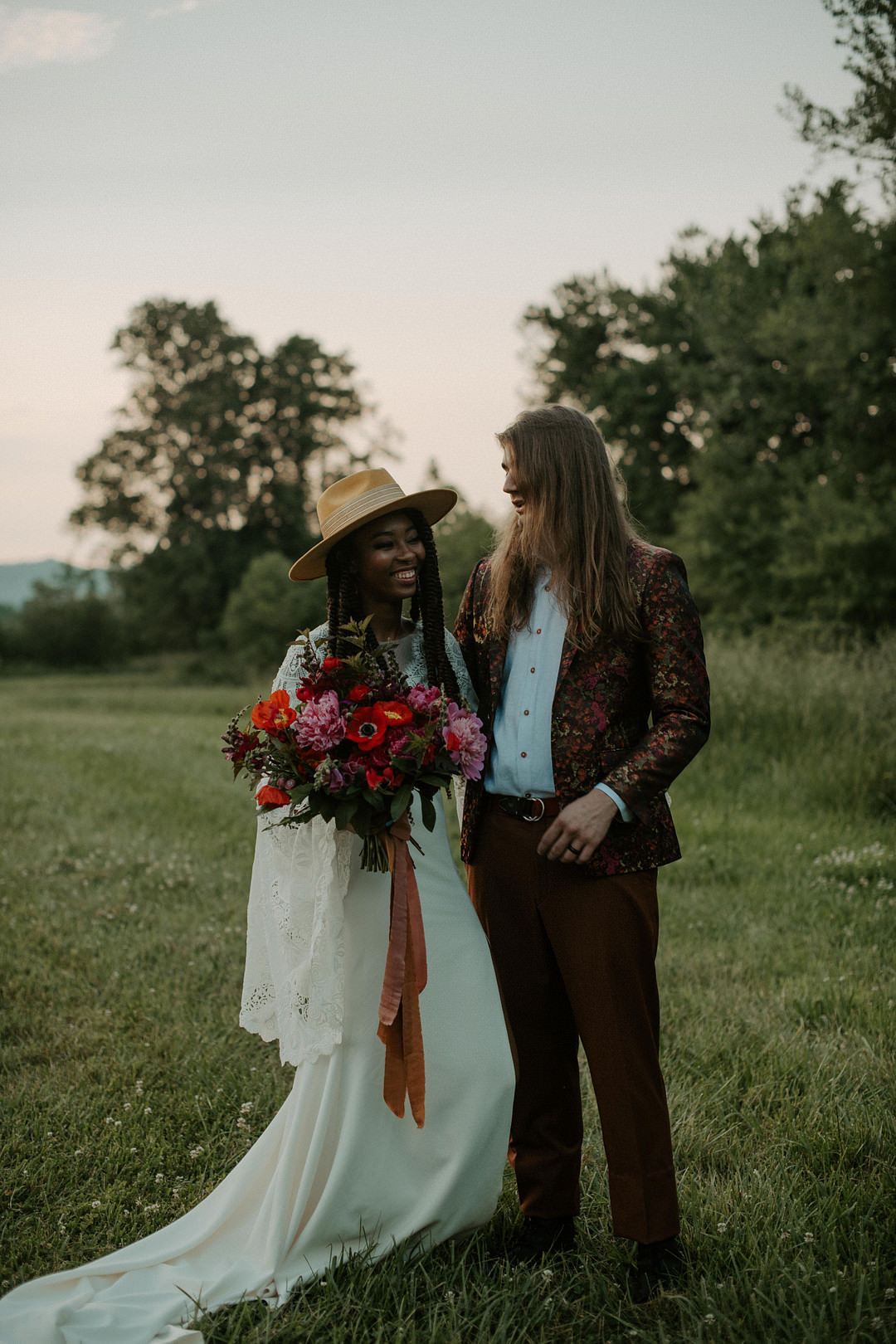 Colourful Farm Wedding McKenna Rhyne Photography