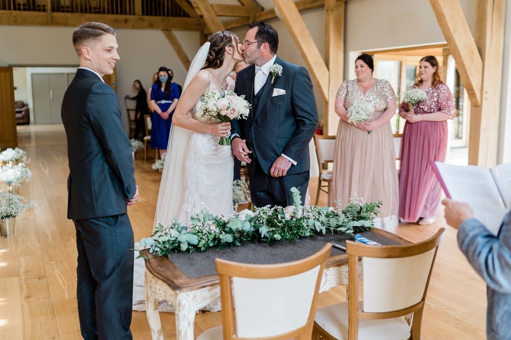 Cream Blush Wedding Gemma Giorgio Photography