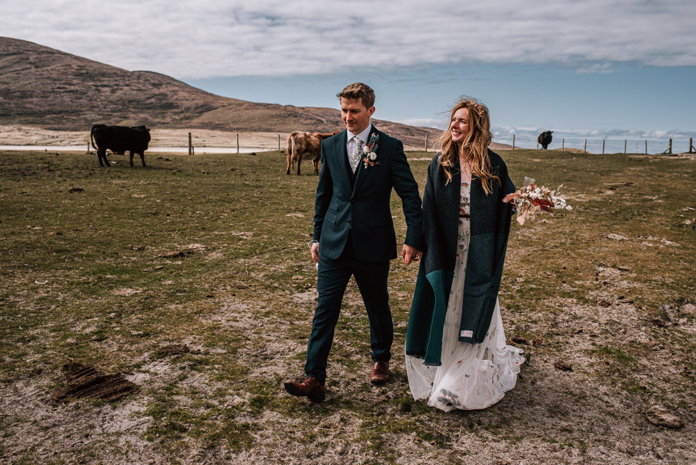 Isle of Harris Wedding Pink Elephant Photography