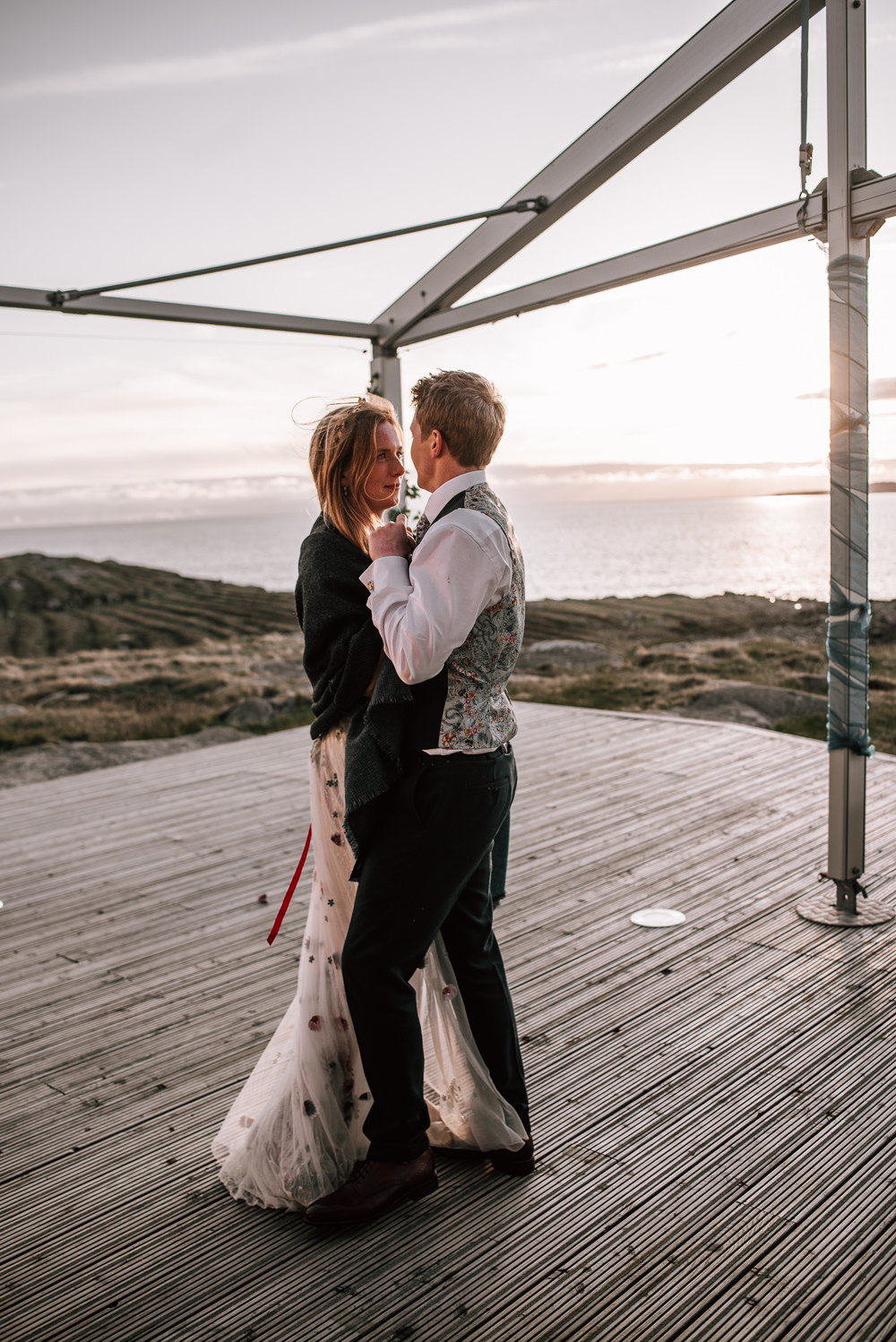 Isle of Harris Wedding Pink Elephant Photography