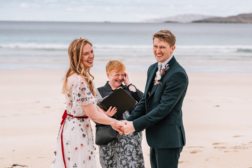 Isle of Harris Wedding Pink Elephant Photography