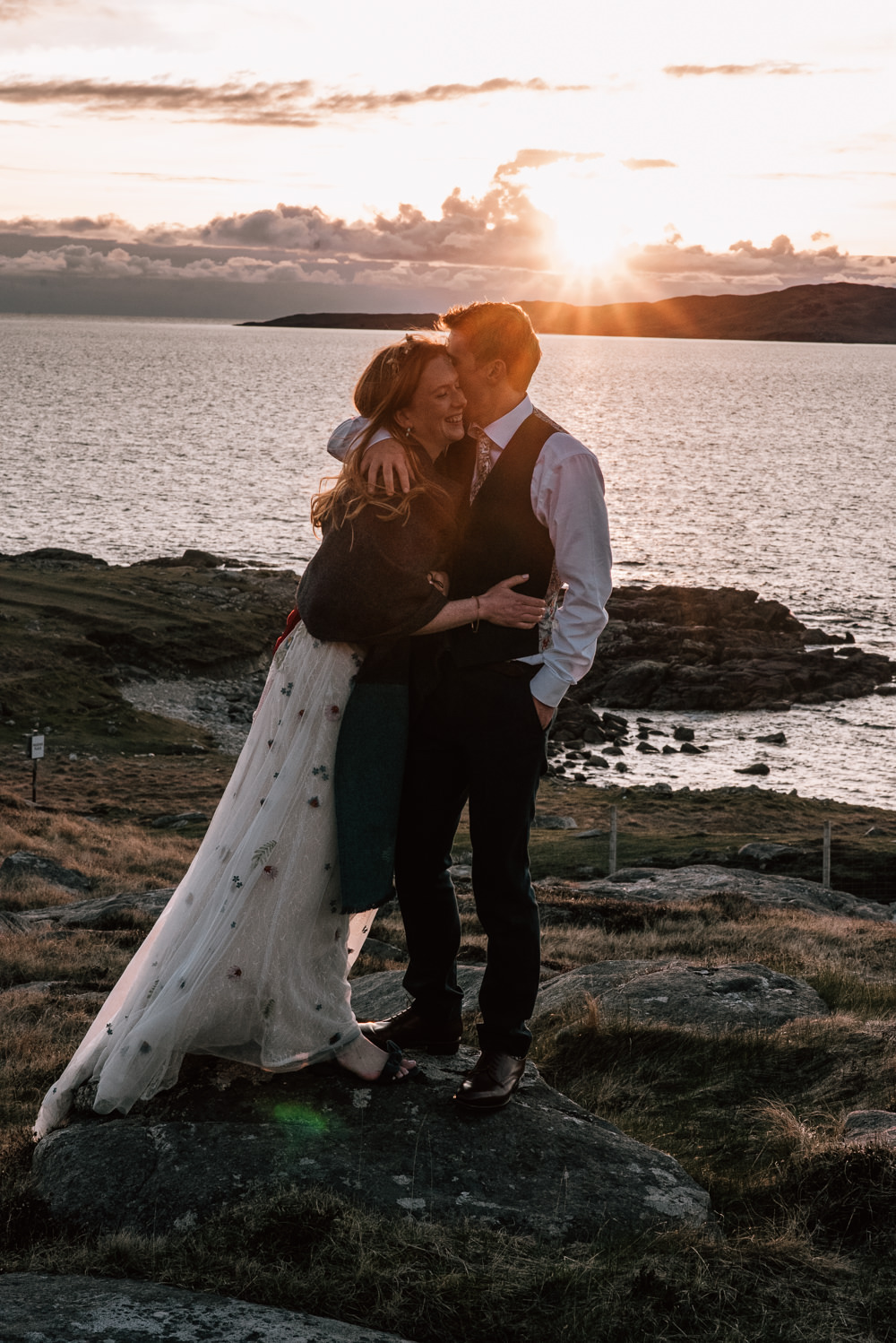 Isle of Harris Wedding Pink Elephant Photography