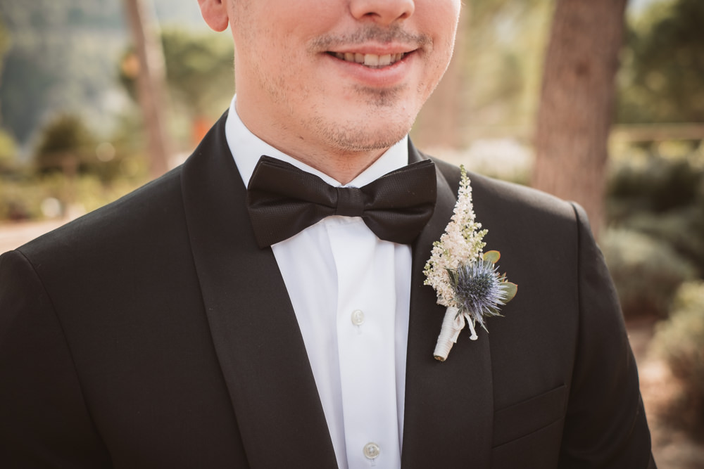 Groom Suit Tuxedo Bow Tie Lilac Wedding Ideas Carlos Lucca