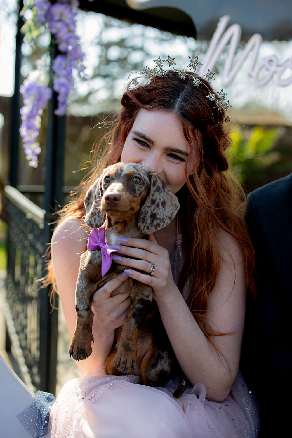 Puppy Pet Dog Moon Wedding Ideas Photography By Petrina