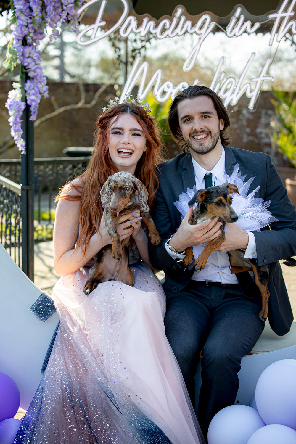 Puppy Pet Dog Moon Wedding Ideas Photography By Petrina