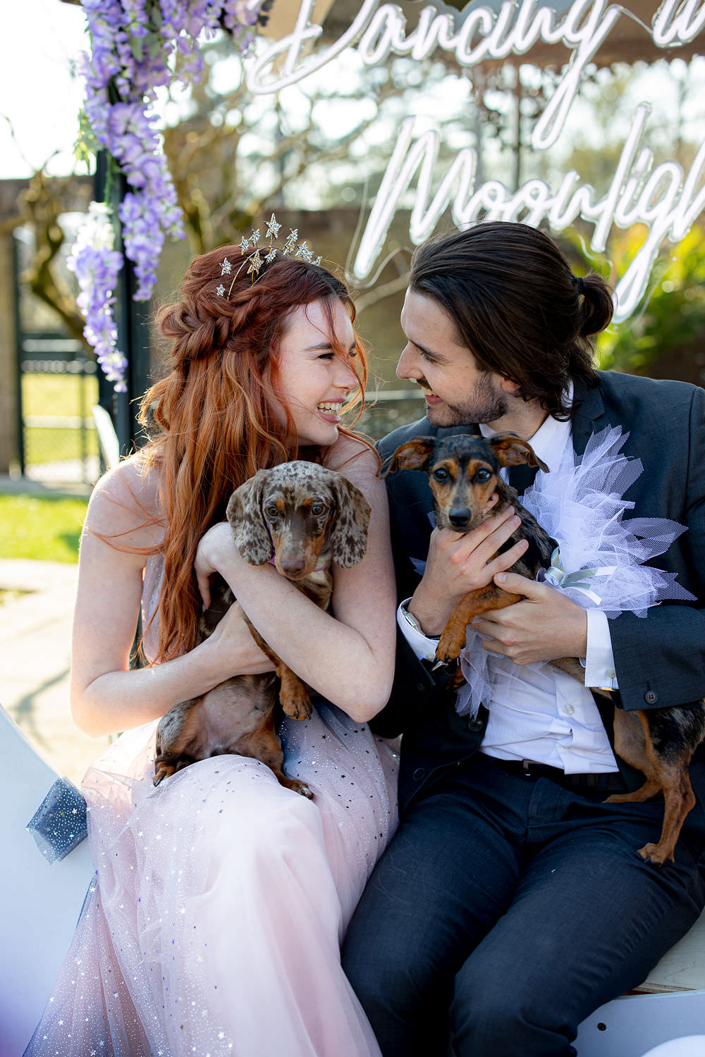 Puppy Pet Dog Moon Wedding Ideas Photography By Petrina