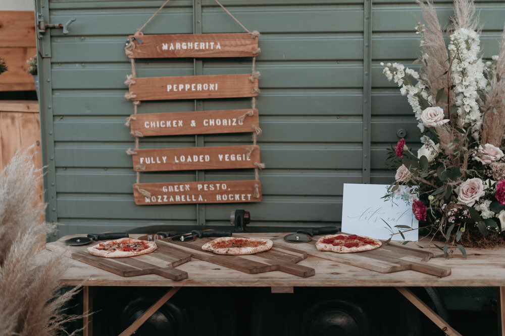 Pizza Wedding Reception Becca Kerr Photography