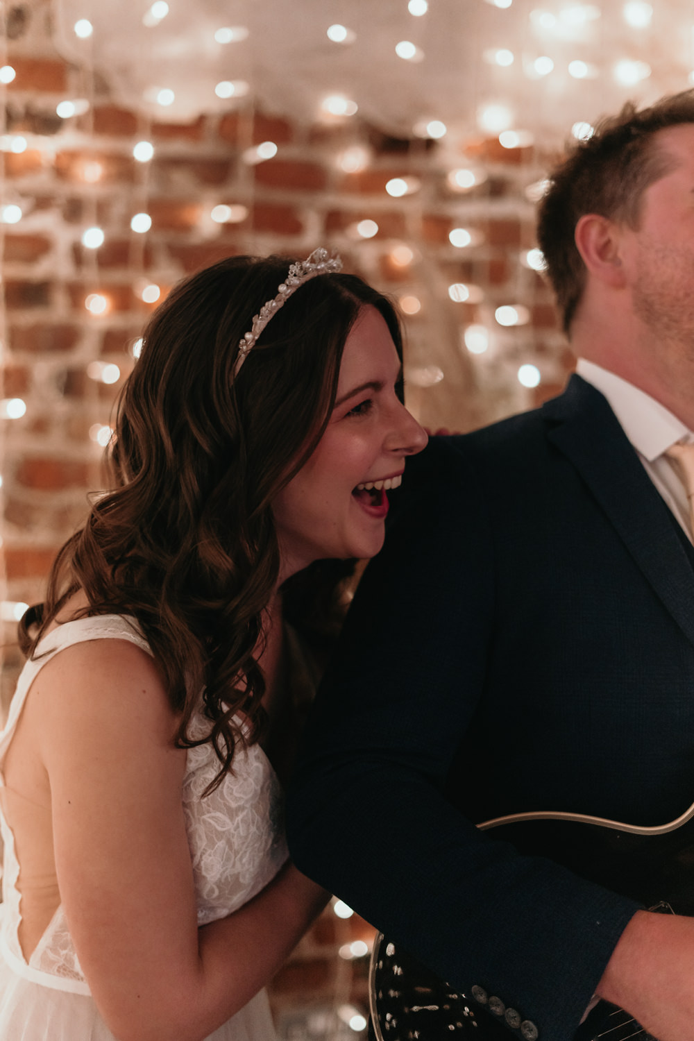 Pizza Wedding Reception Becca Kerr Photography