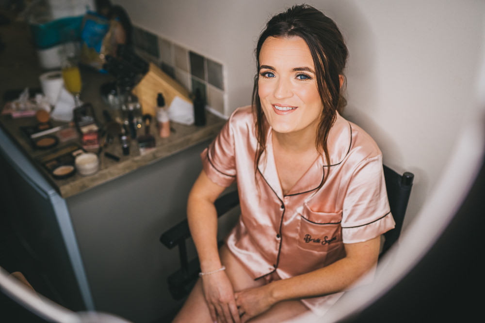 Bride Bridal Make Up Skipbridge Country Wedding Amy Jordison Photography