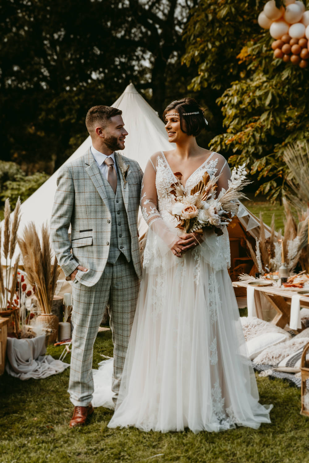 Small Tent Wedding Emberwood Photography