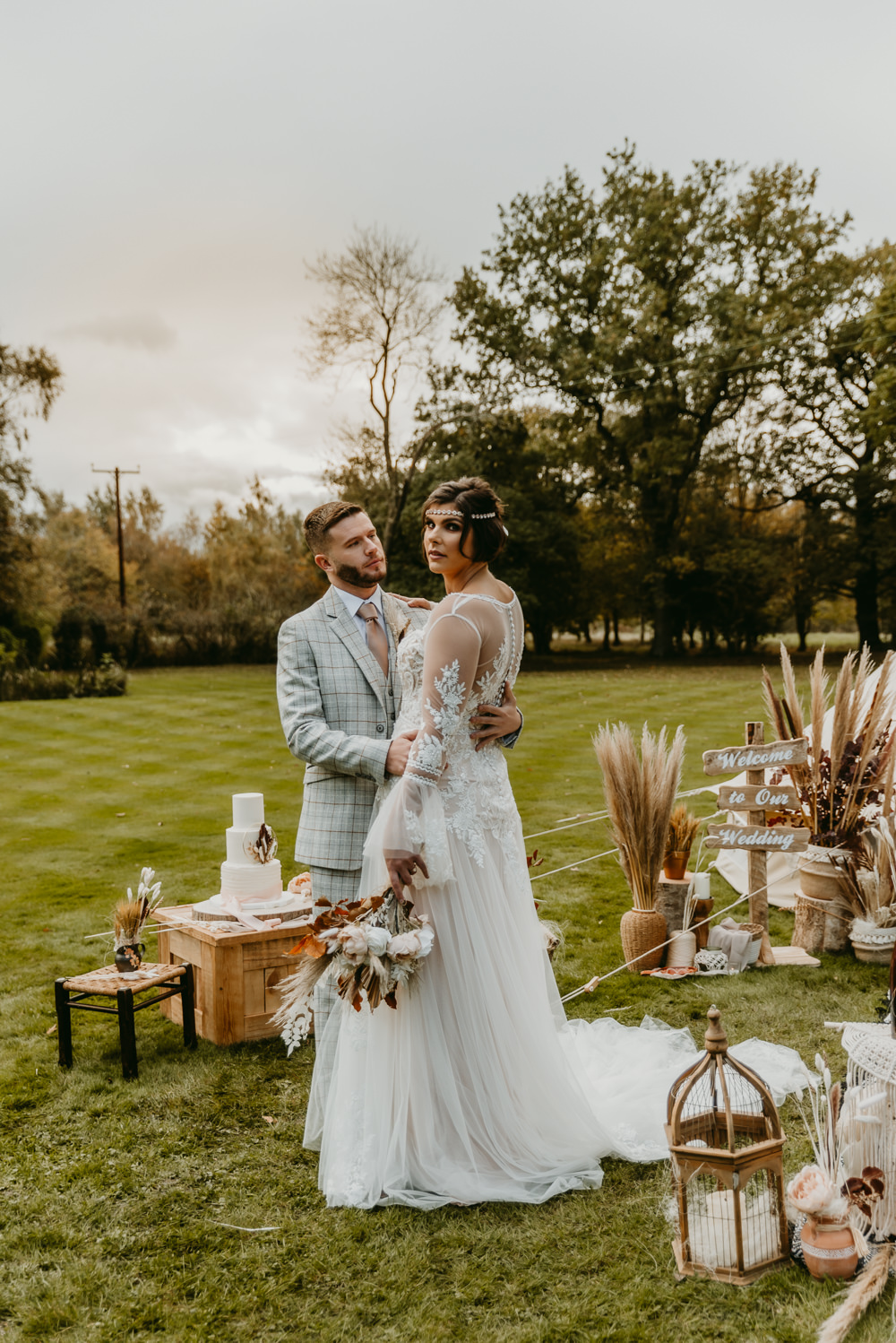 Small Tent Wedding Emberwood Photography