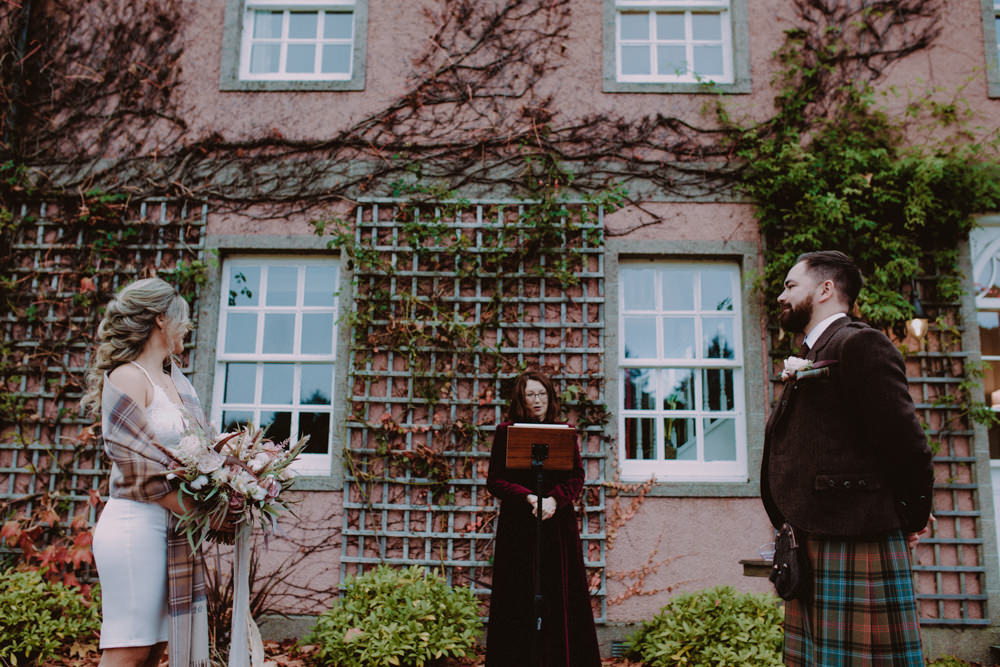 Aberdeenshire Country House Wedding John Elphinstone Stirling