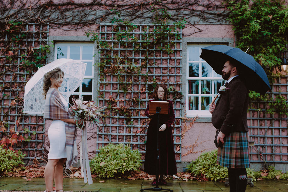 Aberdeenshire Country House Wedding John Elphinstone Stirling