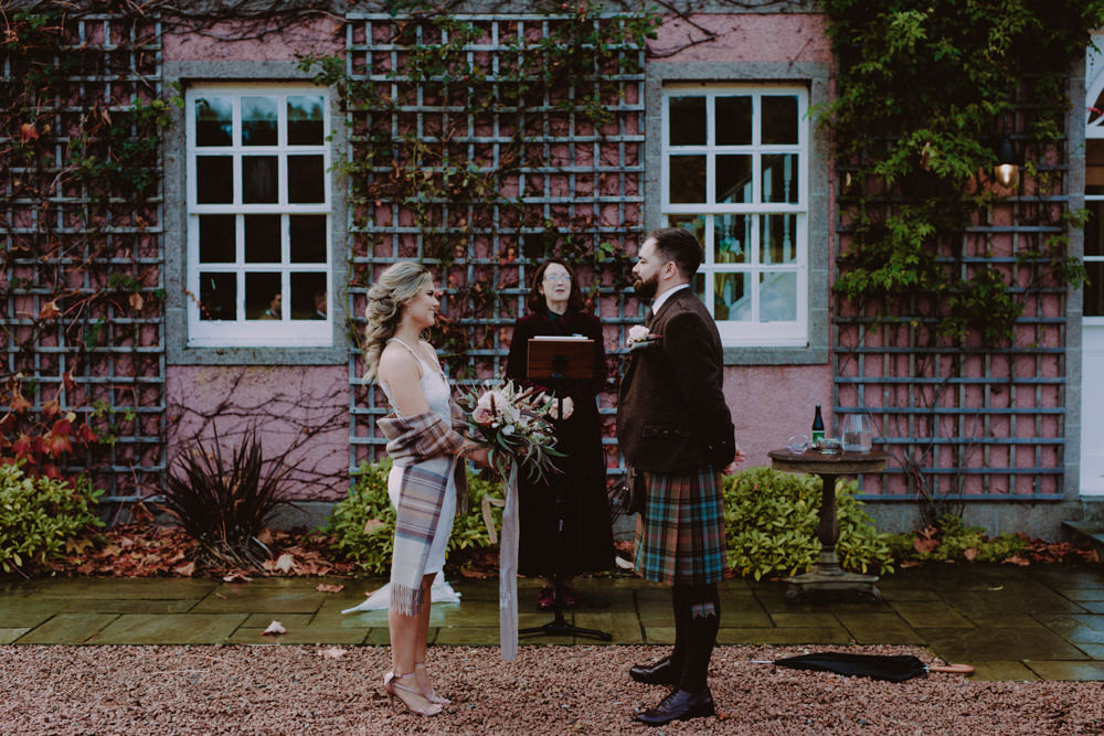 Aberdeenshire Country House Wedding John Elphinstone Stirling