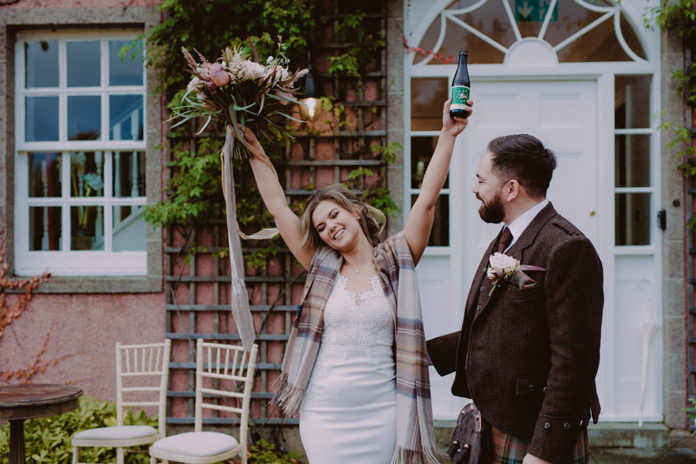 Aberdeenshire Country House Wedding John Elphinstone Stirling
