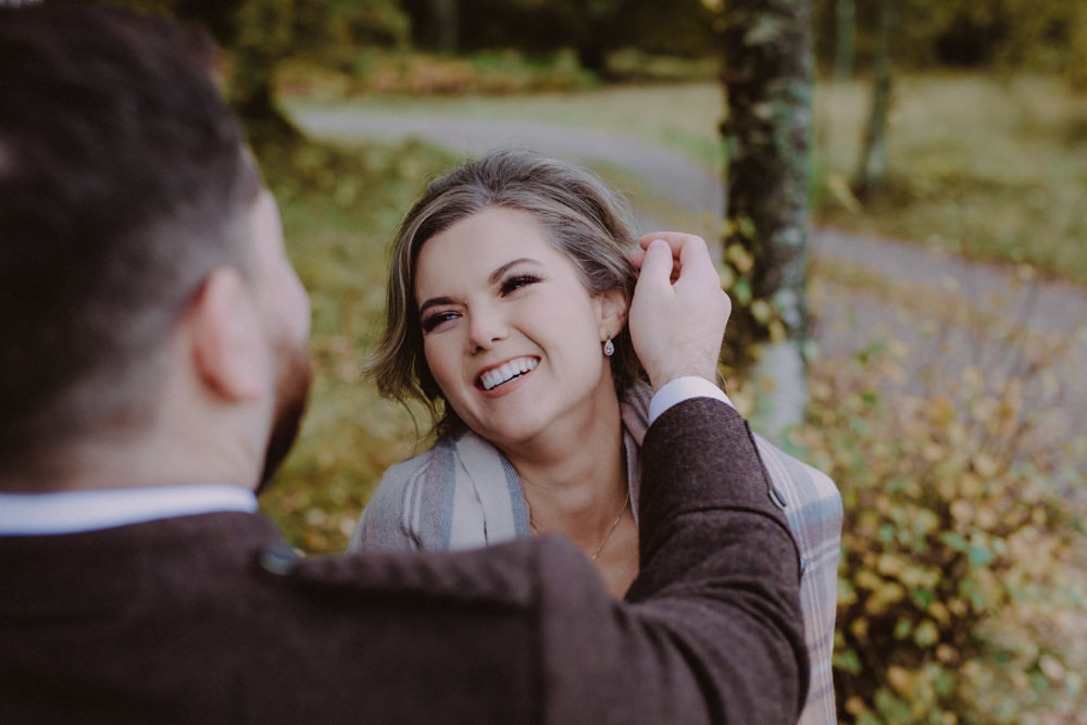 Bride Bridal Make Up Aberdeenshire Country House Wedding John Elphinstone Stirling