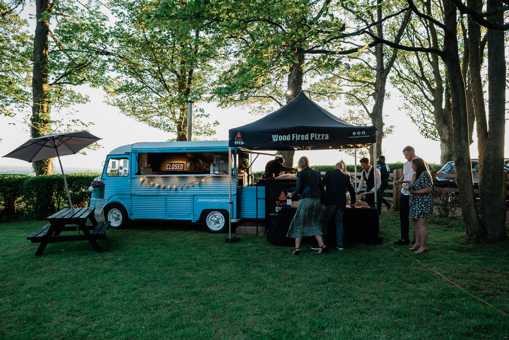 Pizza Food Truck Crown Lodge Wedding Tasmin May Photography