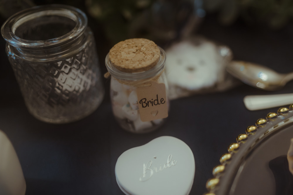 Jar Sweets Favour Dalmahoy Hotel Wedding Belle Art Photography