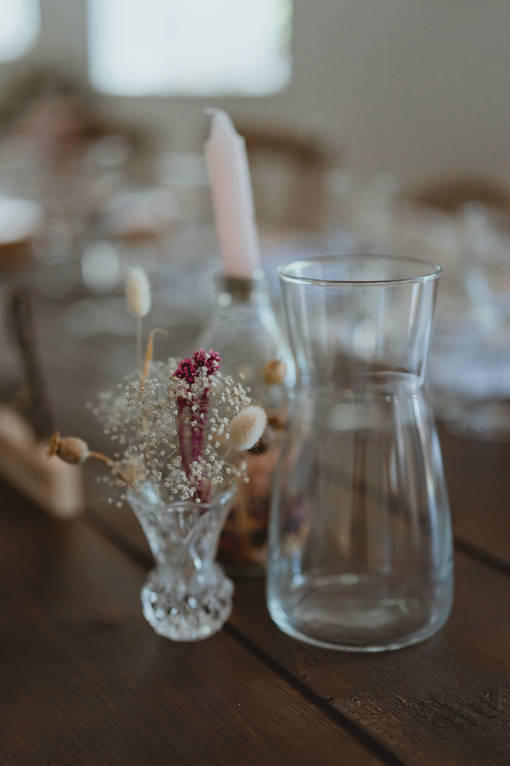 Fishley Hall Wedding Georgia Rachael Bud Vase Flowers Decor 