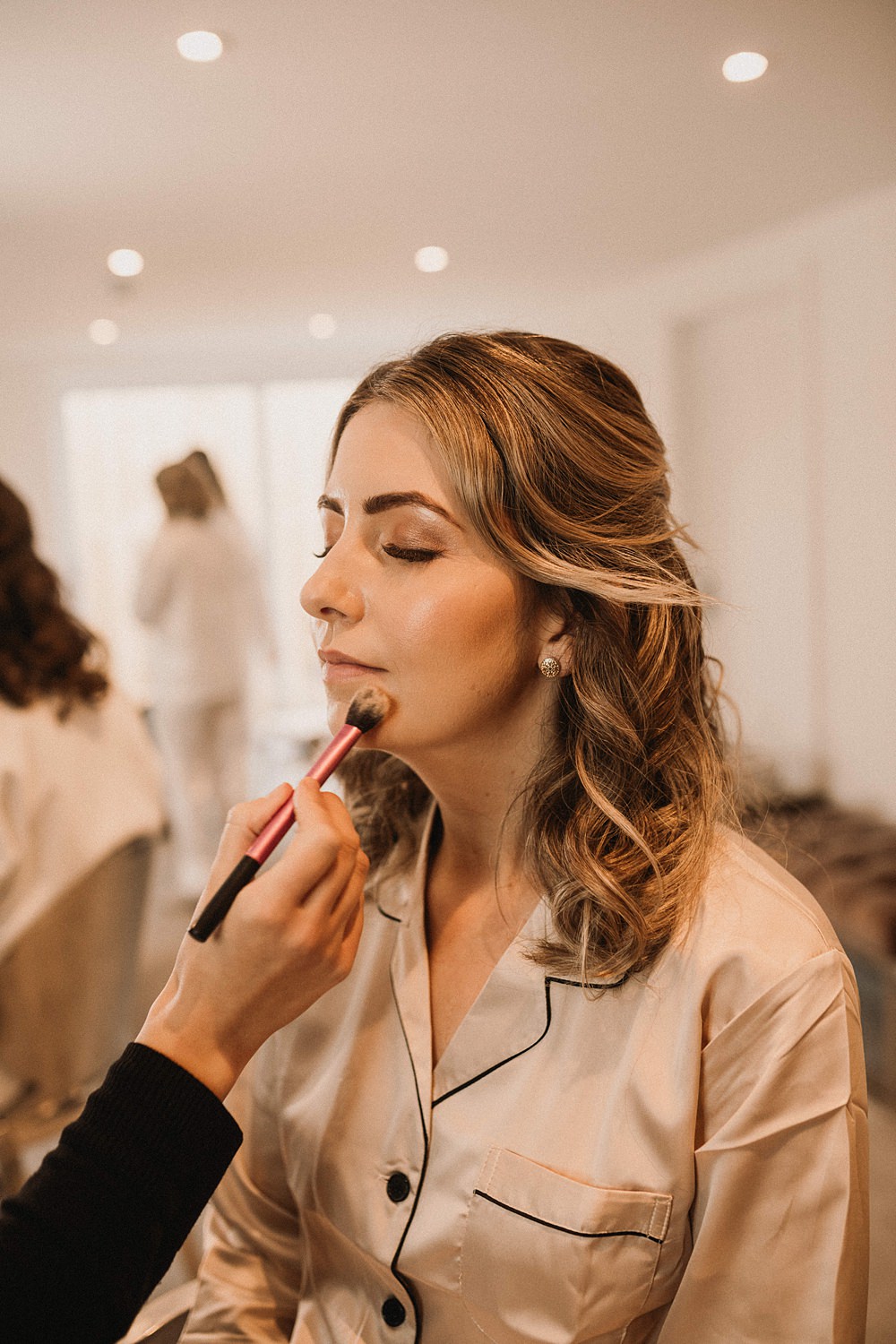 Bridesmaid Make Up Henblas Country Park Wedding Love Luella