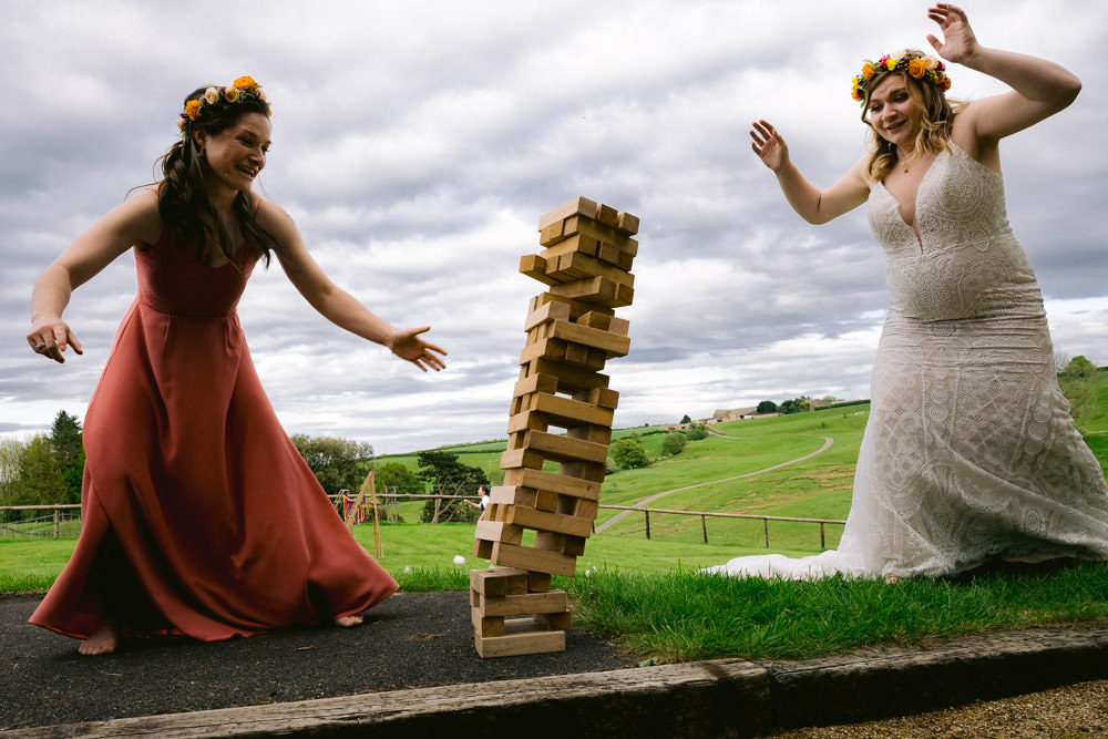 Jenga Meadowscape Wedding Rich Howman Photography