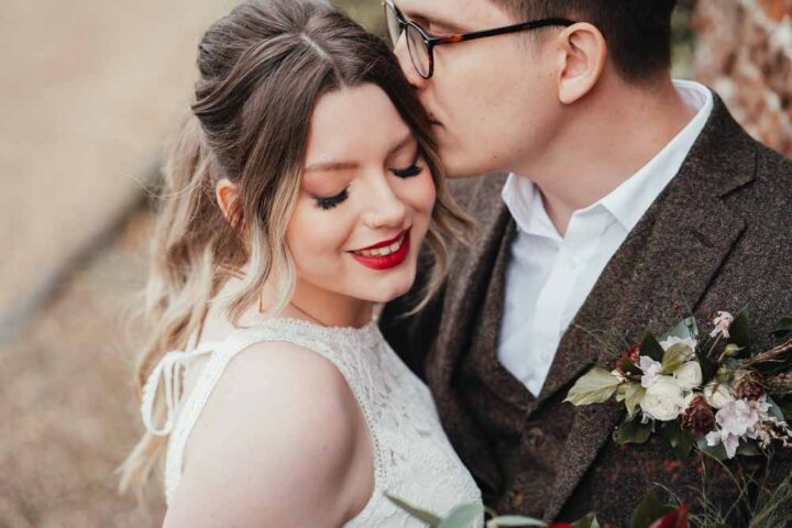 Bride Bridal Make Up Stanlake Park Wedding Suzy Elizabeth Photography