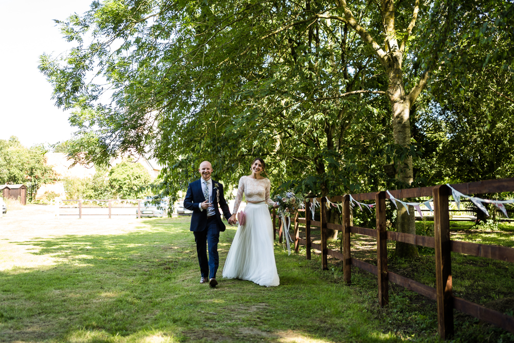 Suffolk Field Wedding Him and Her Wedding Photography