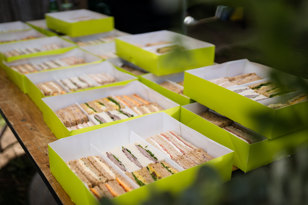 Sandwich Boxes Suffolk Field Wedding Him and Her Wedding Photography